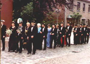 Schützenverein Stromberg Thron 1982