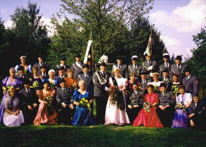Schützenverein Stromberg Thron 1992